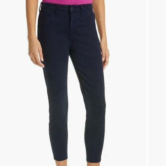 NWT L'AGENCE Margot High Rise Skinny Jean in Midnight - Size 28 - Picture 11 of 11